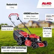 521 SP-A PREMIUM AL-KO - SEKAČKY SE ZÁBĚREM 50-56 CM - SEKAČKY