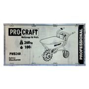AKUMULÁTOROVÉ KOLEČKO PROCRAFT PWB260 | PWB260 PROCRAFT - ZAHRADNÍ STROJE A TECHNIKA