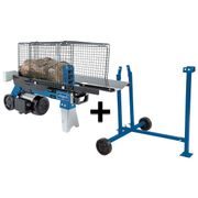 SCHEPPACH HL 760 LS HORIZONTÁLNÍ ŠTÍPAČ NA DŘEVO 7T SE STOJANEM - VODOROVNÉ ŠTÍPAČE DŘÍVÍ - ZAHRADNÍ STROJE A TECHNIKA