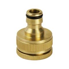 EXTOL PREMIUM konektor na kohoutek, 1/2'-3/4', MOSAZ, 8876021