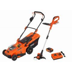 Powerplus POWDPG75620 Aku sekačka 40V LI-ION 370 mm plus vyžínač 20V plus nabíječka plus baterie 40V 2,5 Ah