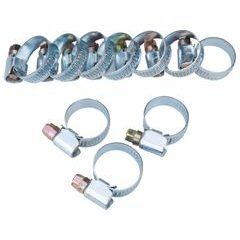 EXTOL CRAFT spony hadicové NEREZ, balení 10ks, 12-22mm, 70502