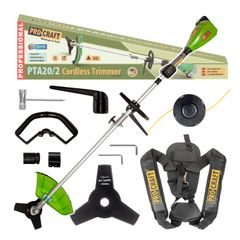 Aku křovinořez Procraft PTA20/2 bez akumulátoru a nabíječky | PTA20/2 Procraft