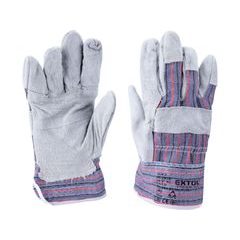 EXTOL PREMIUM 9965 rukavice kožené s vyztuženou dlaní, velikost 10'-10,5', 9965