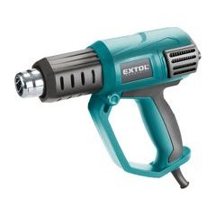 EXTOL INDUSTRIAL pistole horkovzdušná s plynulou regulací teploty a proudu vzduchu, 2000W, 8794800