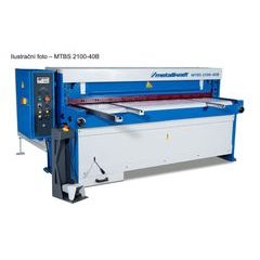 Elektrické nůžky na plech MTBS 3130-30 B s programovatelným zadním dorazem