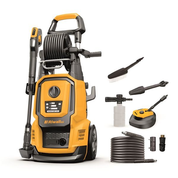 RIWALL PRO REPW 180 RC SET ELEKTRICKÁ TLAKOVÁ MYČKA 180 BARŮ S DÁLKOVÝM OVLÁDÁNÍM A PŘÍSLUŠENSTVÍM - TLAKOVÉ MYČKY ELEKTRICKÉ{% if zbozi.kategorie.adresa_nazvy[0] != zbozi.kategorie.nazev %} - ZAHRADNÍ STROJE A TECHNIKA{% endif %}