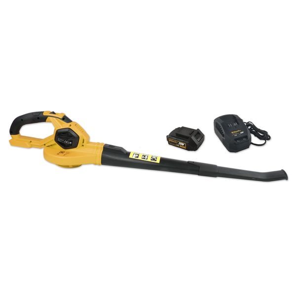 RIWALL PRO RABL 20 SET FOUKAČ S AKU MOTOREM 20 V + 2AH BATERIE + NABÍJEČKA - AKU VYSAVAČE LISTÍ{% if zbozi.kategorie.adresa_nazvy[0] != zbozi.kategorie.nazev %} - ZAHRADNÍ STROJE A TECHNIKA{% endif %}