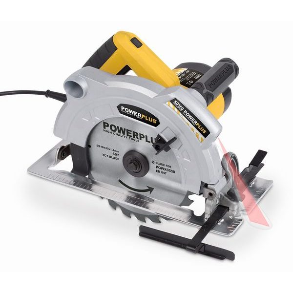 POWERPLUS POWX0550 OKRUŽNÍ PILA 1 800 W - 210MM - ELEKTRO NÁŘADÍ{% if zbozi.kategorie.adresa_nazvy[0] != zbozi.kategorie.nazev %} - ELEKTRO NÁŘADÍ{% endif %}