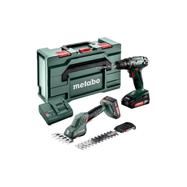 METABO BS+SGS LTX Q 2X2,0AH MB COMBO SET 2.2.5 18V - AKUMULÁTOROVÝ PLOTOSTŘIH{% if zbozi.kategorie.adresa_nazvy[0] != zbozi.kategorie.nazev %} - ZAHRADNÍ STROJE A TECHNIKA{% endif %}