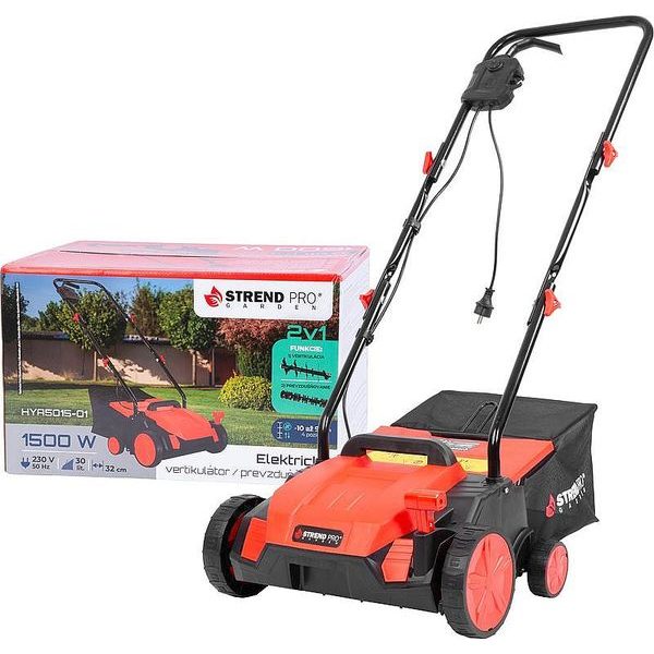 ELEKTRICKÝ VERTIKUTÁTOR HYA5015-01, 2V1, 1,5 KW, ZÁBĚR 32CM, PROVZDUŠŇOVAČ - ELEKTRICKÉ VERTIKUTÁTORY{% if zbozi.kategorie.adresa_nazvy[0] != zbozi.kategorie.nazev %} - ZAHRADNÍ STROJE A TECHNIKA{% endif %}