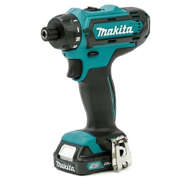 MAKITA DF031DSAE - AKU ŠROUBOVÁK LI-ION 10,8V/2,0AH CXT - AKU NÁŘADÍ{% if zbozi.kategorie.adresa_nazvy[0] != zbozi.kategorie.nazev %} - AKU NÁŘADÍ{% endif %}