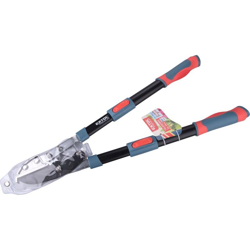 EXTOL PREMIUM NŮŽKY NA VĚTVE TELESKOPICKÉ PŘEVODOVÉ KOVADLINKOVÉ, 670-940MM, HCS, 8873316 - NŮŽKY NA VĚTVE - ZAHRADNÍ NÁŘADÍ