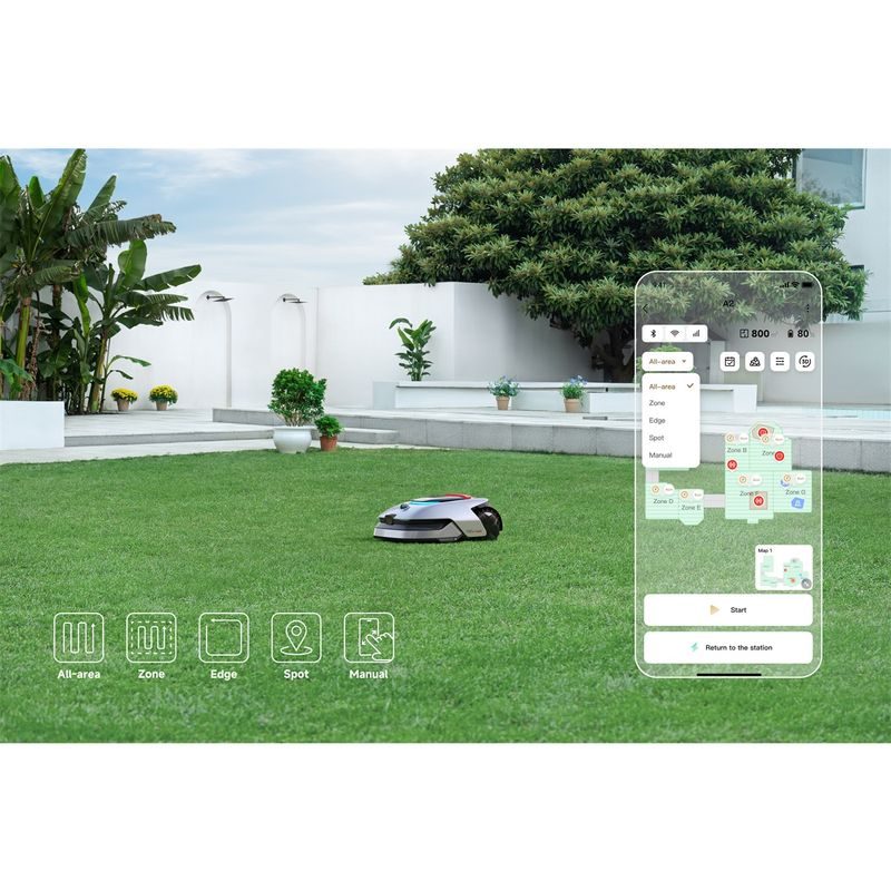DREAME A2 3000 BEZDRÁTOVÁ ROBOTICKÁ SEKAČKA ( 3000 M2 ) - ROBOTICKÉ SEKAČKY - SEKAČKY
