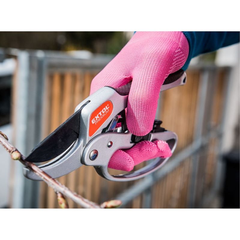 EXTOL PREMIUM NŮŽKY ZAHRADNICKÉ S ROHAT. PŘEVODEM, 205MM, SK5, 8872180 - ZAHRADNÍ NŮŽKY - ZAHRADNÍ NÁŘADÍ