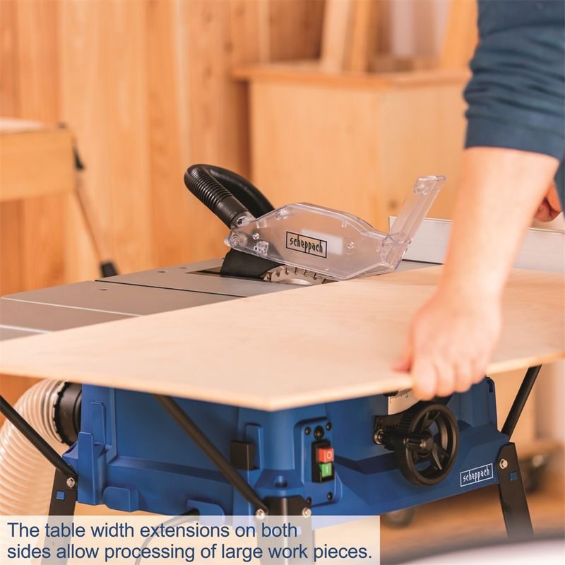 SCHEPPACH HS 100 S SPECIAL EDITION STOLOVÁ PILA + KOTOUČ PRO JEMNÉ ŘEZY - ELEKTRO NÁŘADÍ