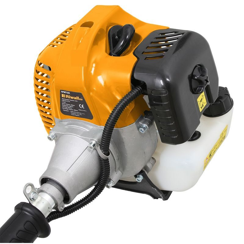 RIWALL PRO RPMT 520 MULTIFUNKČNÍ KŘOVINOŘEZ S BENZINOVÝM MOTOREM 4 V 1 - 2-TAKTNÍ KŘOVINOŘEZY - ZAHRADNÍ STROJE A TECHNIKA