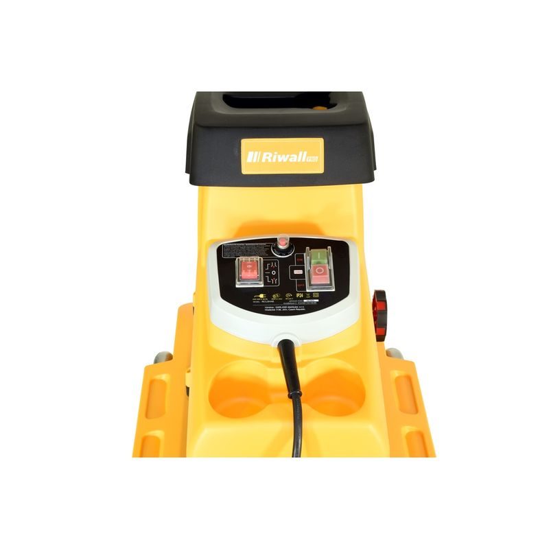 RIWALL PRO RES 3044 B ELEKTRICKÝ VÁLCOVÝ DRTIČ 3000 W S TRANSPARENTNÍM BOXEM - DRTIČE VĚTVÍ - ZAHRADNÍ STROJE A TECHNIKA