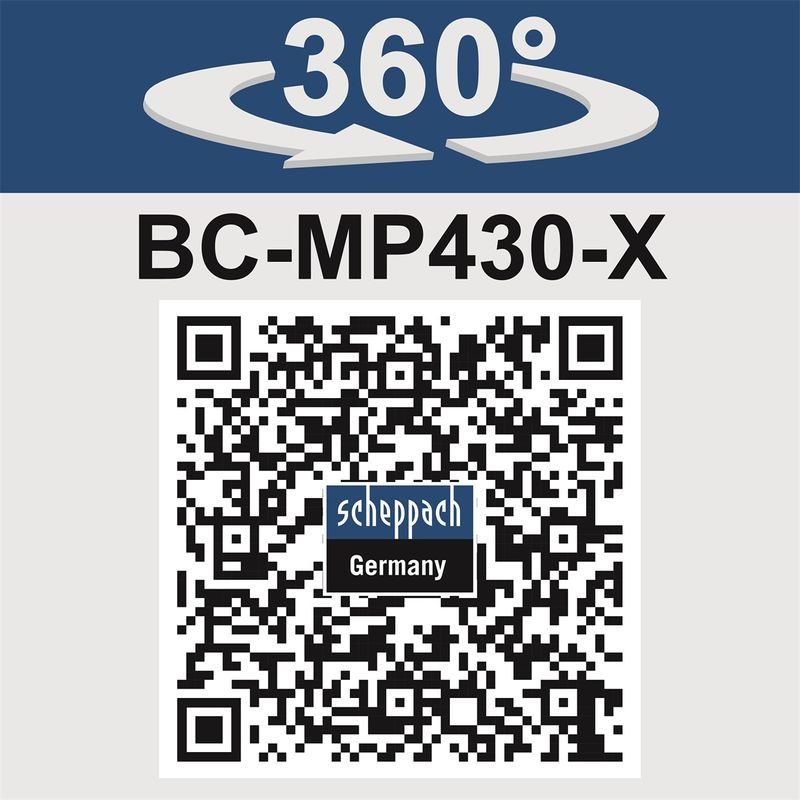 SCHEPPACH BC-MP430-X 2X 20 V IXES AKU SEKAČKA 4V1 S BEZUHLÍKOVÝM MOTOREM (BEZ BATERIE A NABÍJEČKY) - AKUMULÁTOROVÉ SEKAČKY - SEKAČKY