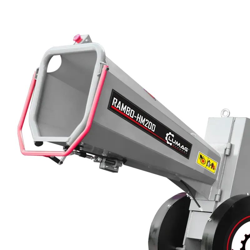 ŠPALÍKOVAČ RAMBO HM-200 - DRTIČE VĚTVÍ - ZAHRADNÍ STROJE A TECHNIKA