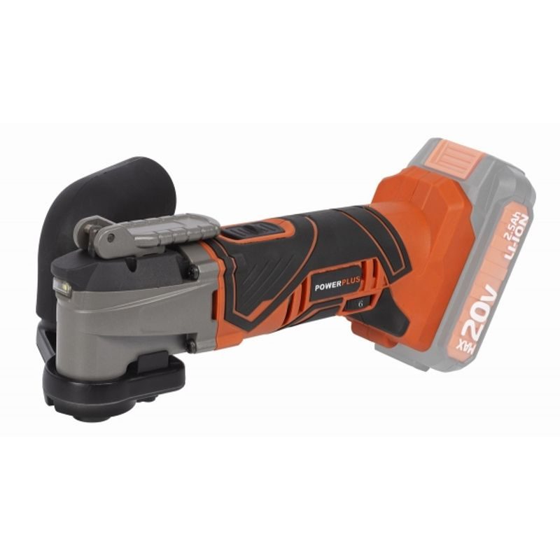 POWERPLUS POWDP4060 AKU MULTITOOL OSCILAČNÍ BRUSKA 20V (BEZ AKU) - AKU NÁŘADÍ