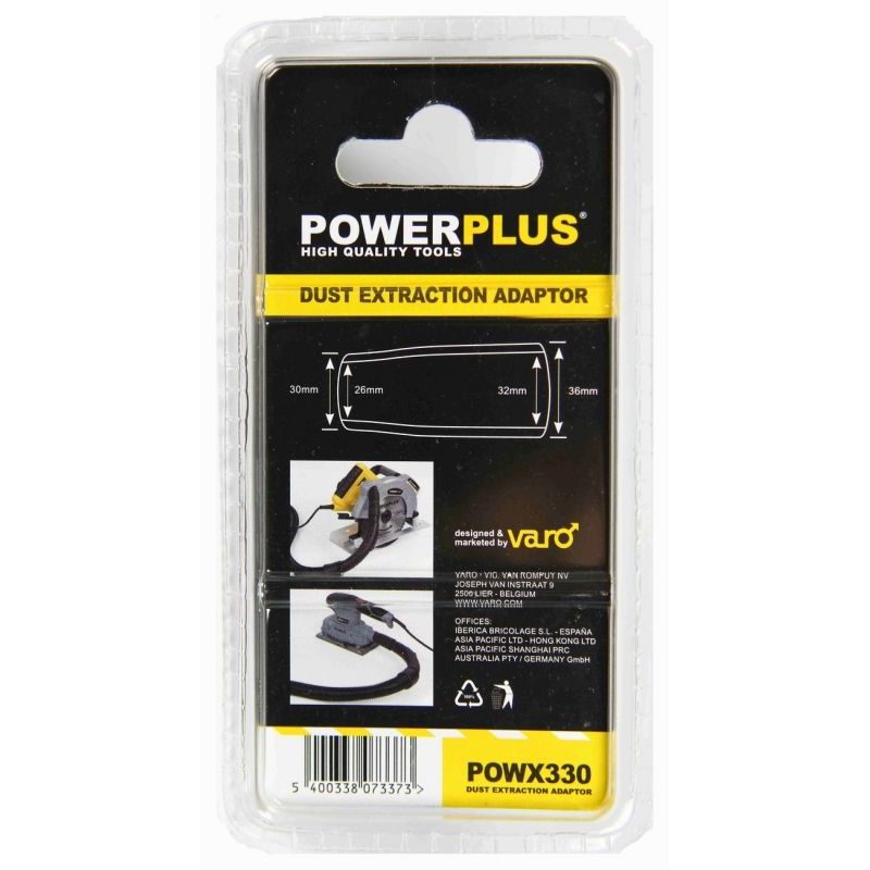 POWERPLUS POWX330 ODSÁVACÍ ADAPTÉR K VYSAVAČŮM - ELEKTRO NÁŘADÍ