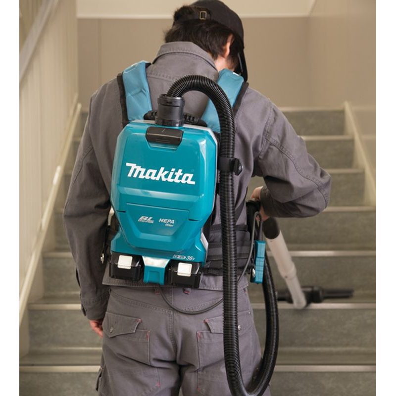 MAKITA DVC261ZX11 - AKU-VYSAVAČ ZÁDOVÝ LI-ION LXT 2X18V,BEZ AKU Z - AKU NÁŘADÍ