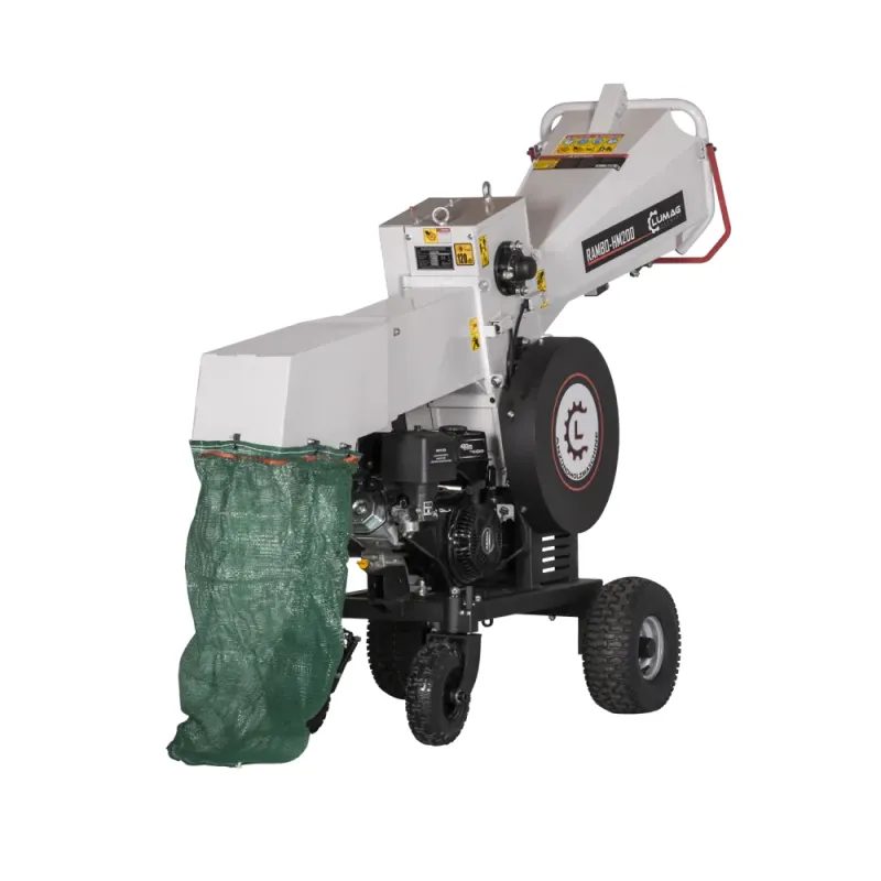 ŠPALÍKOVAČ RAMBO HM-200 - DRTIČE VĚTVÍ - ZAHRADNÍ STROJE A TECHNIKA