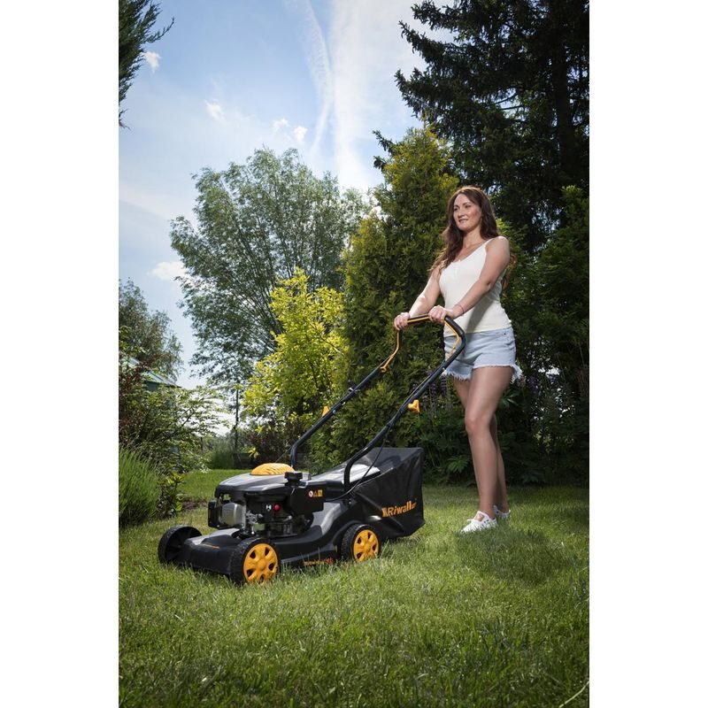 RIWALL PRO RPM 4032 P MULTIFUNKČNÍ TRAVNÍ SEKAČKA 2V1 BEZ POJEZDU - SEKAČKY BEZ POJEZDU - SEKAČKY