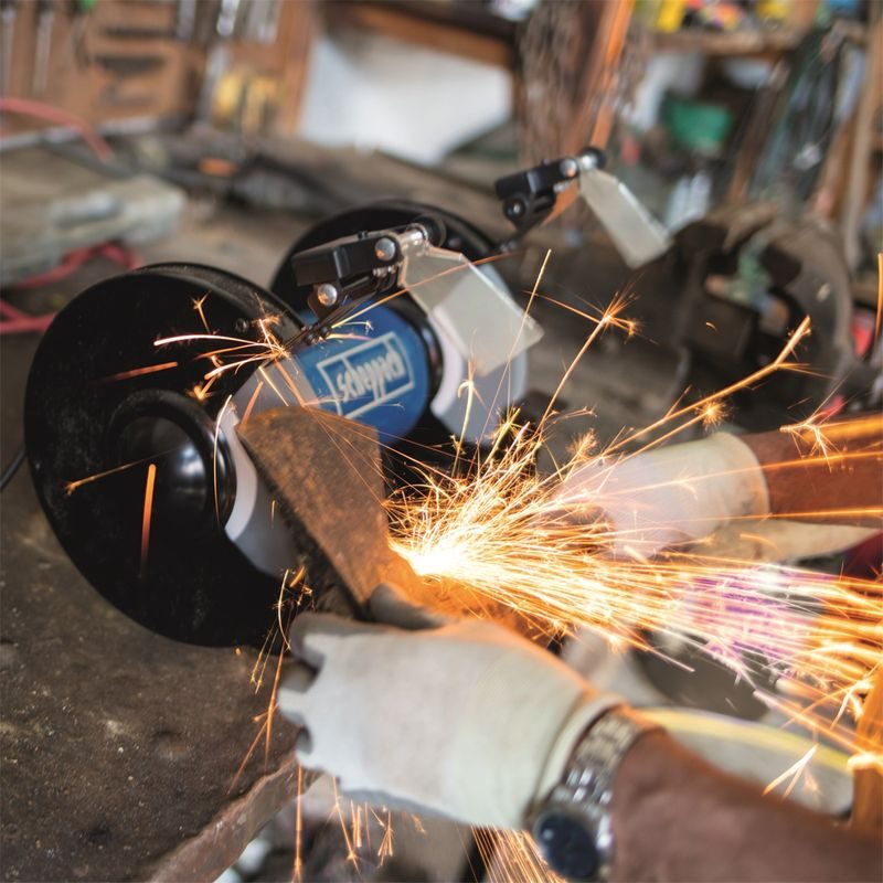 SCHEPPACH SM 200 AL DVOUKOTOUČOVÁ BRUSKA - ELEKTRO NÁŘADÍ