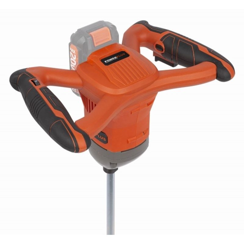 POWERPLUS POWDP7080 AKU MÍCHADLO STAVEBNÍCH SMĚSÍ 20V (BEZ AKU) - AKU NÁŘADÍ