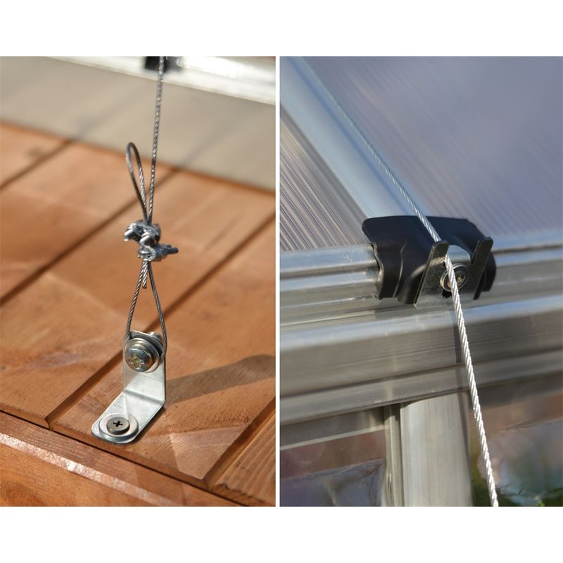 PALRAM - CANOPIA KOTVÍCÍ SYSTÉM - PŘÍSLUŠENSTVÍ PRO SKLENÍKY - PŘÍSLUŠENSTVÍ A DOPLŇKY