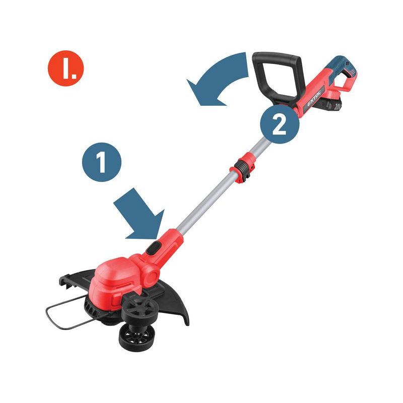 EXTOL PREMIUM SEKAČKA STRUNOVÁ AKU, SHARE20V, 30CM, 2AH, 8891900 - AKUMULÁTOROVÉ VYŽÍNAČE - ZAHRADNÍ STROJE A TECHNIKA
