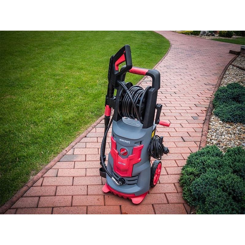 VYSOKOTLAKÝ ČISTIČ WORCRAFT HC21-110H S PŘÍSLUŠENSTVÍM, 2100W, 165BAR, INDUKČNÍ MOTOR - TLAKOVÉ MYČKY ELEKTRICKÉ - ZAHRADNÍ STROJE A TECHNIKA