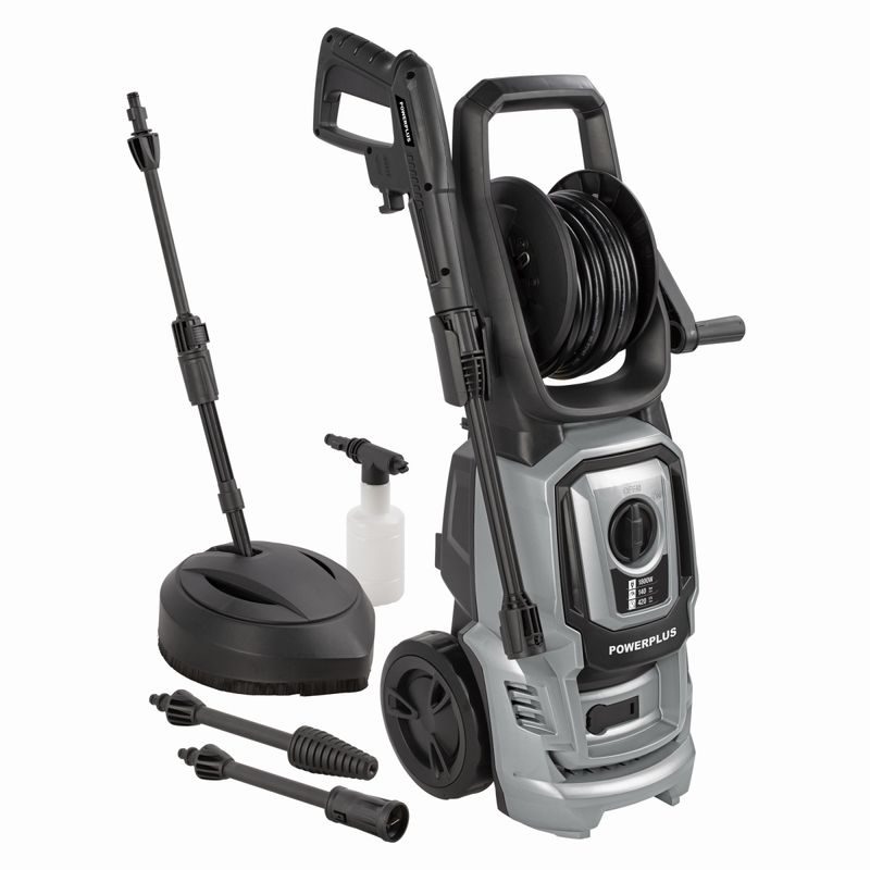 POWERPLUS POWXG90411 ELEKTRICKÁ TLAKOVÁ MYČKA 1800W 140BAR - TLAKOVÉ MYČKY ELEKTRICKÉ - ZAHRADNÍ STROJE A TECHNIKA