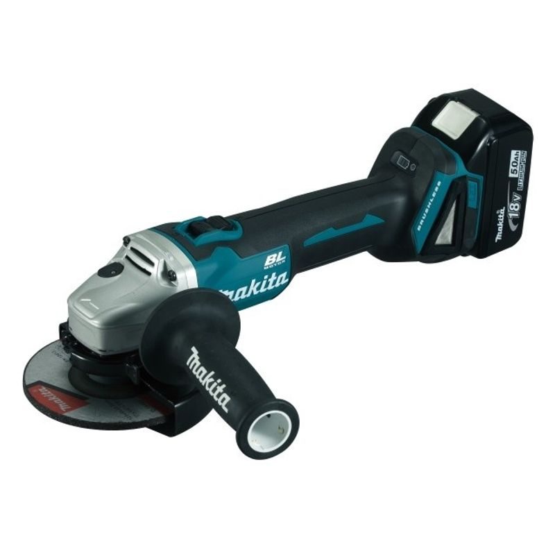 MAKITA DGA504RTJ - AKU ÚHLOVÁ BRUSKA 125MM LI-ION LXT 18V/5,0AH,MAKPAC - AKU NÁŘADÍ