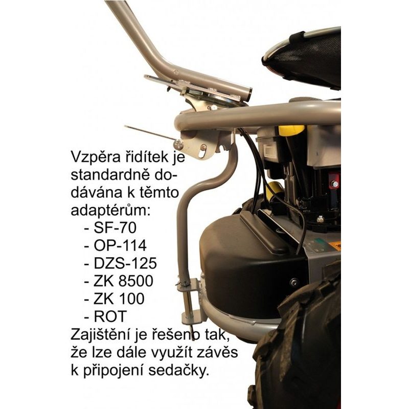 POHONNÁ JEDNOTKA FD52V S VÁLCOVÝM ZAMETACÍM KARTÁČEM SB110 - DAKR PANTER - DAKR