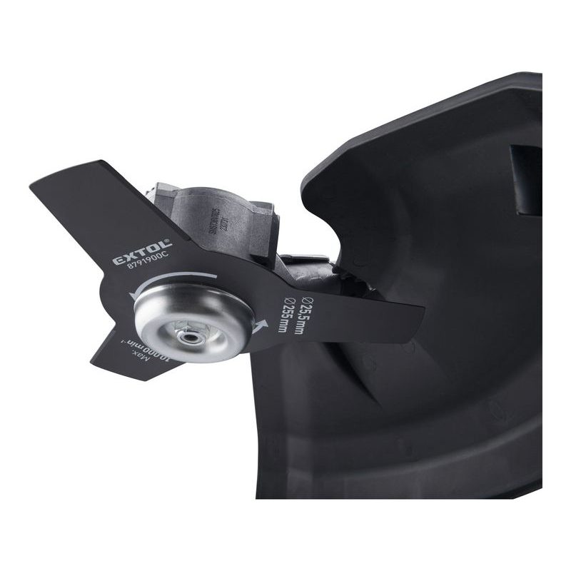 EXTOL INDUSTRIAL KŘOVINOŘEZ/SEKAČKA AKU, SHARE20V, BRUSHLESS, BEZ BATERIE A NABÍJEČKY, 8791901 - AKUMULÁTOROVÉ VYŽÍNAČE - ZAHRADNÍ STROJE A TECHNIKA