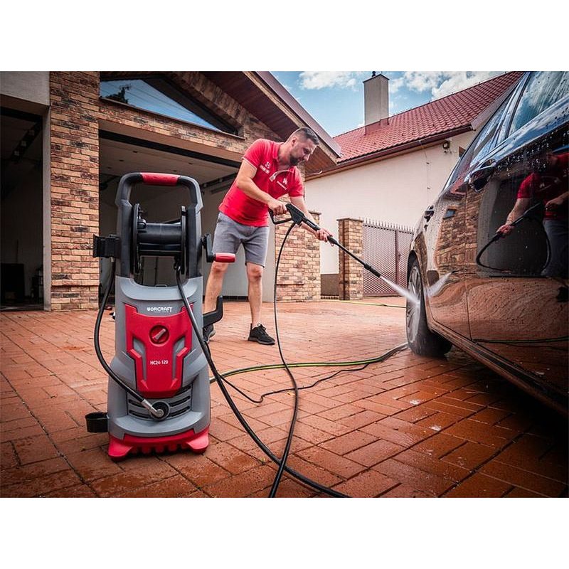 VYSOKOTLAKÝ ČISTIČ WORCRAFT HC21-110H S PŘÍSLUŠENSTVÍM, 2100W, 165BAR, INDUKČNÍ MOTOR - TLAKOVÉ MYČKY ELEKTRICKÉ - ZAHRADNÍ STROJE A TECHNIKA