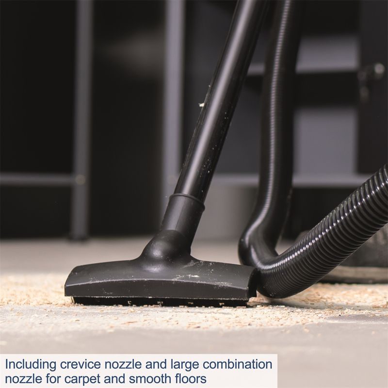 SCHEPPACH NTS 16 PRŮMYSLOVÝ VYSAVAČ NA SUCHÉ/MOKRÉ VYSÁVÁNÍ 16 L - ELEKTRO NÁŘADÍ