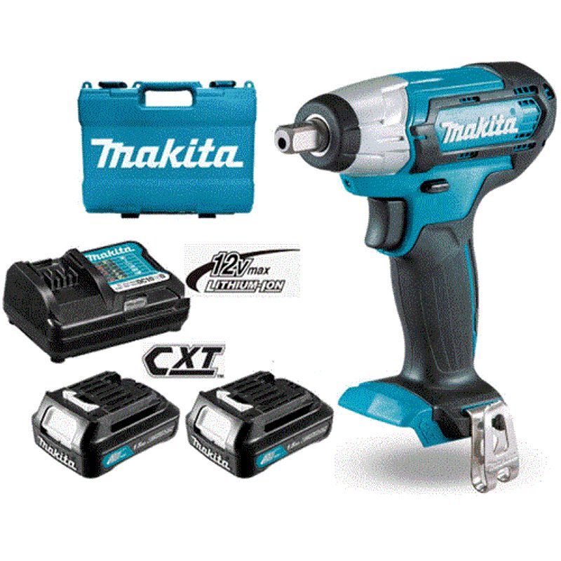 MAKITA TW141DSAE - AKU RÁZOVÝ UTAHOVÁK LI-ION CXT 12V/2,0AH - AKU NÁŘADÍ