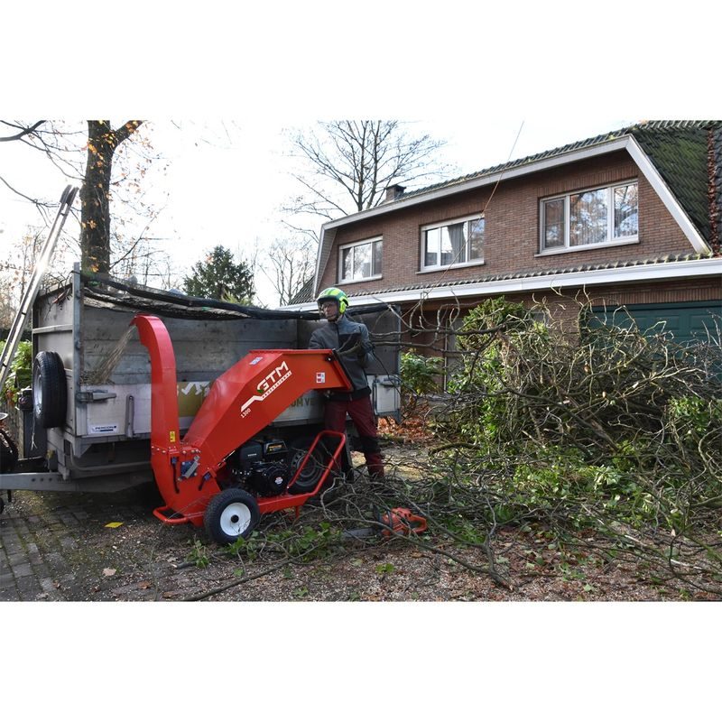 GTM GTS 1300 G DRTIČ VĚTVÍ S BENZINOVÝM MOTOREM - DRTIČE VĚTVÍ - ZAHRADNÍ STROJE A TECHNIKA