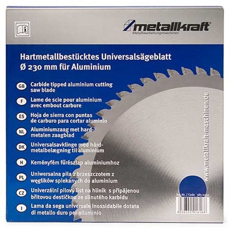 PILOVÝ KOTOUČ NA HLINÍK Ø 230 MM - ELEKTRO NÁŘADÍ