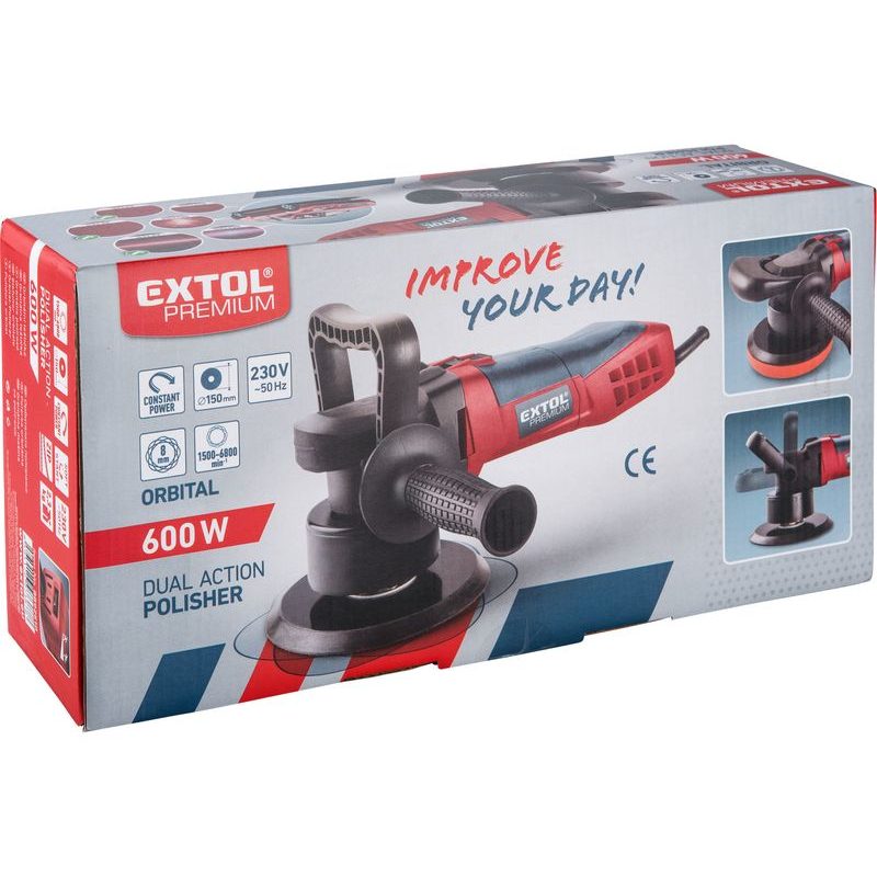 EXTOL PREMIUM LEŠTIČKA ORBITÁLNÍ, 600W, 8892510 - ELEKTRO NÁŘADÍ