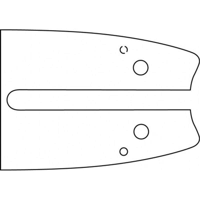 VODÍCÍ LIŠTA PRO-AM 14" (35CM) 3/8" 1,3MM 140SXEA074 - LIŠTA 3/8" - PŘÍSLUŠENSTVÍ A DOPLŇKY