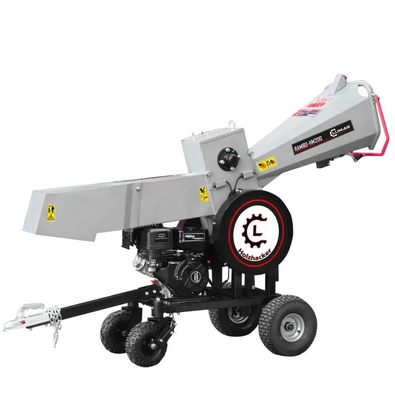 ŠPALÍKOVAČ RAMBO HM-200 - DRTIČE VĚTVÍ - ZAHRADNÍ STROJE A TECHNIKA