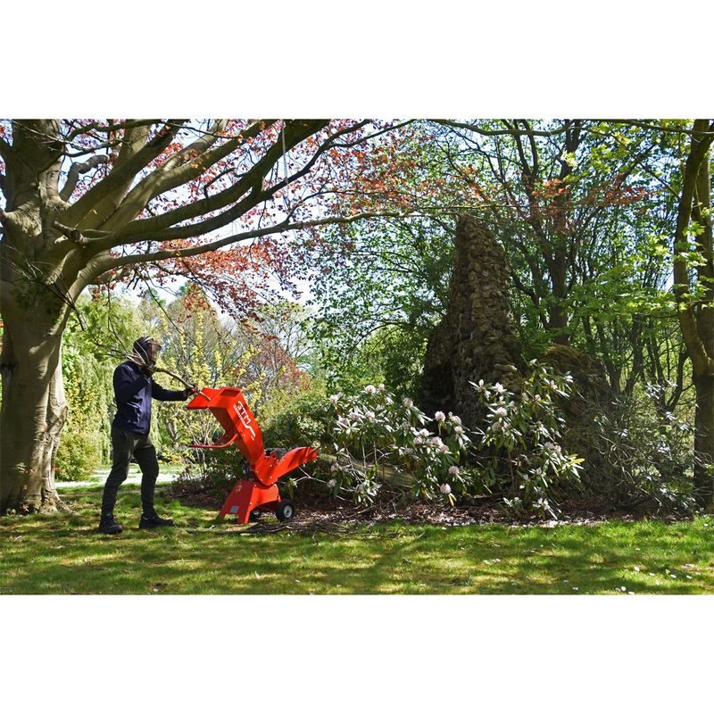 GTM GTS 600 DRTIČ DŘEVA S BENZINOVÝM MOTOREM - DRTIČE VĚTVÍ - ZAHRADNÍ STROJE A TECHNIKA