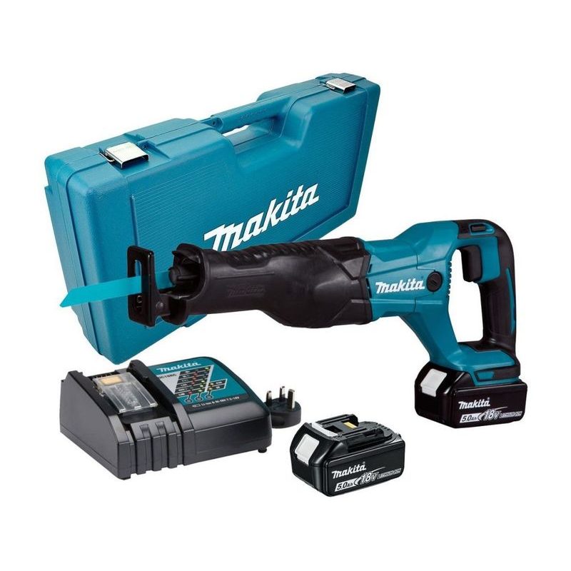 MAKITA DJR186RTE - AKU PILA OCASKA LI-ION LXT 18V/5,0AH - AKU NÁŘADÍ