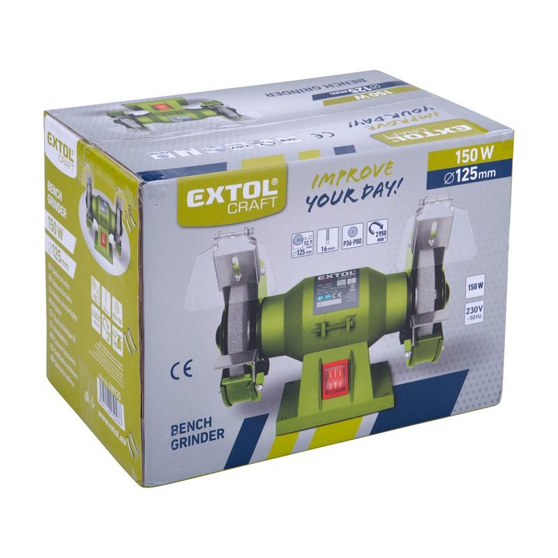 EXTOL CRAFT BRUSKA STOLNÍ DVOUKOTOUČOVÁ, 150W, 410120 - ELEKTRO NÁŘADÍ