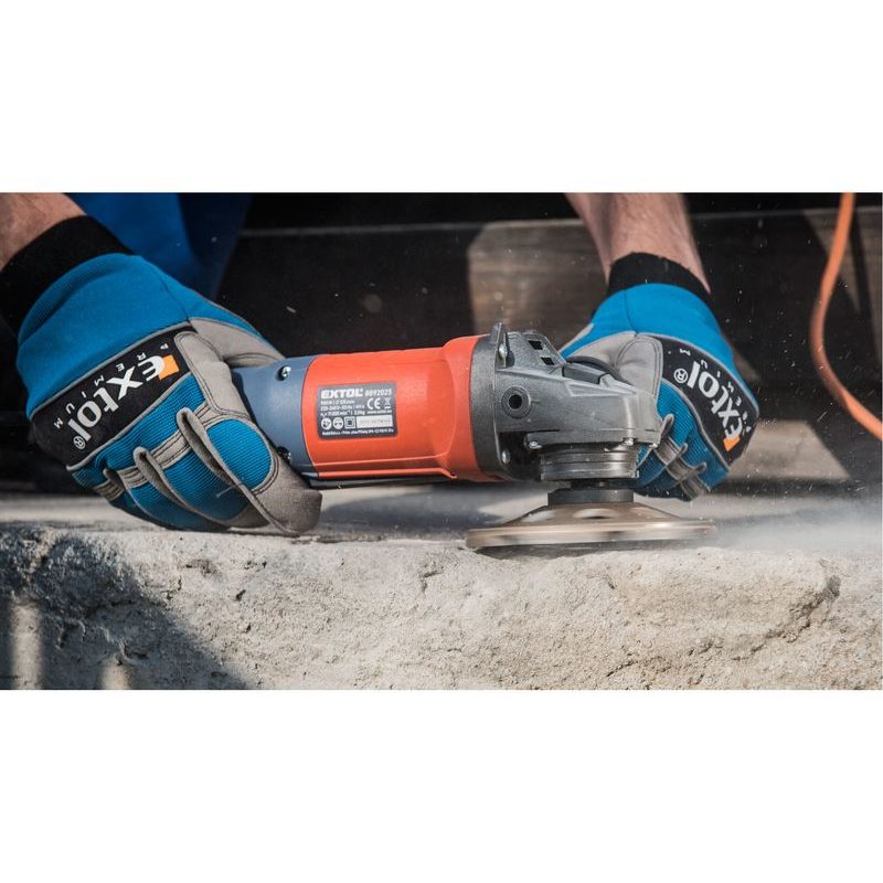 EXTOL PREMIUM BRUSKA ÚHLOVÁ S PÁDLOVÝM VYPÍNAČEM, 125MM, 900W, 8892025 - ELEKTRO NÁŘADÍ